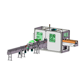 Станок для упаковки сухих салфеток HT-HS180